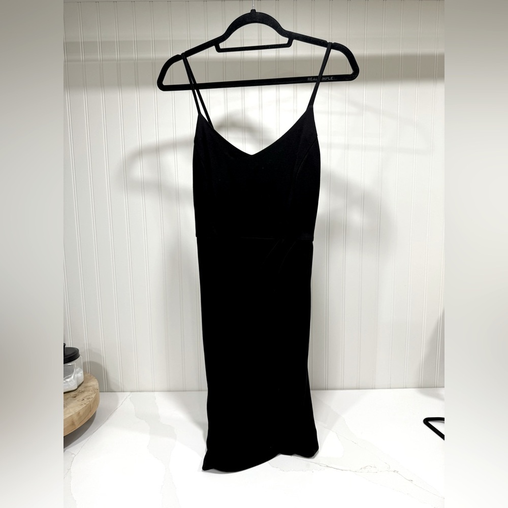 Black Spaghetti Strap Dress